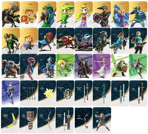 amiibo nfc cards zelda|amibo cards zelda.